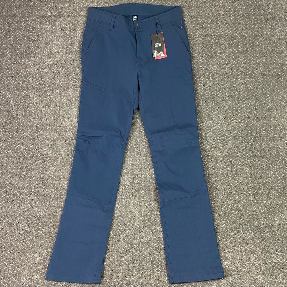 Mountain Hardwear AP Pants Men's 31 x 34 Slate Blue Hiking Outdoor Stretch UPF